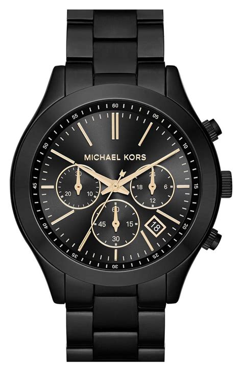 michael kors slim runway watch white|Michael Kors runway chronograph.